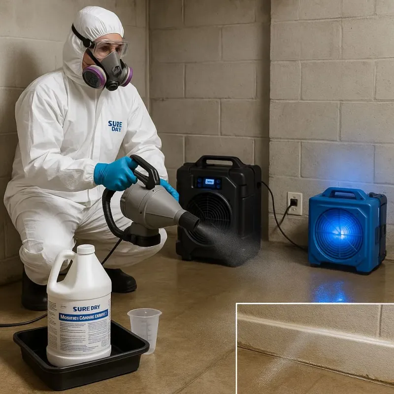 Sanitization and Odor Removal process in Minetto, NY