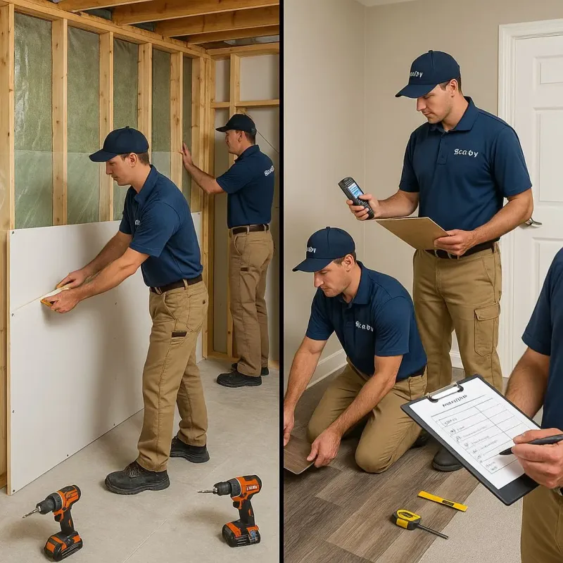 Repairs and Reconstruction process in Minetto, NY
